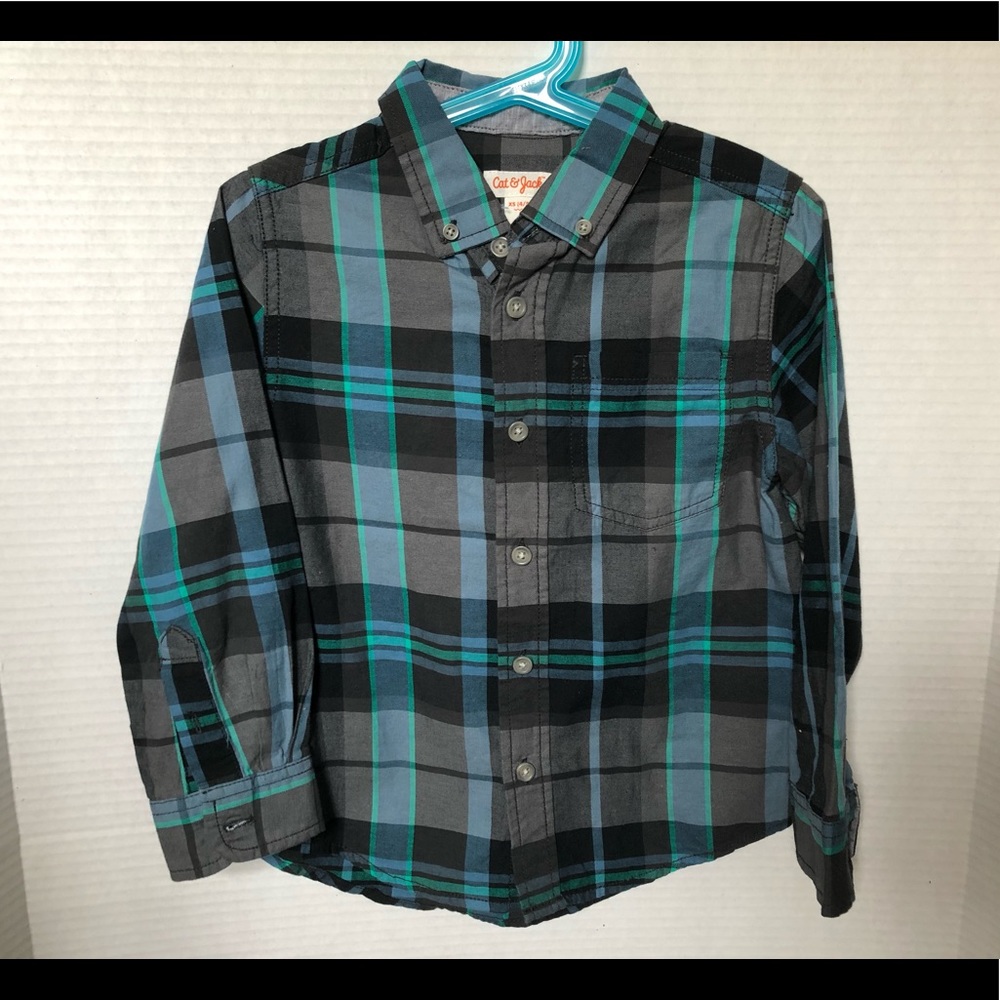 Cat and Jack Button Down Shirt